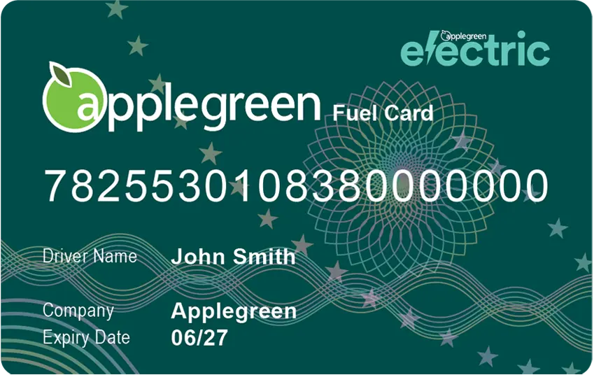 Applegreen Electrical Vehicle Fuel Card